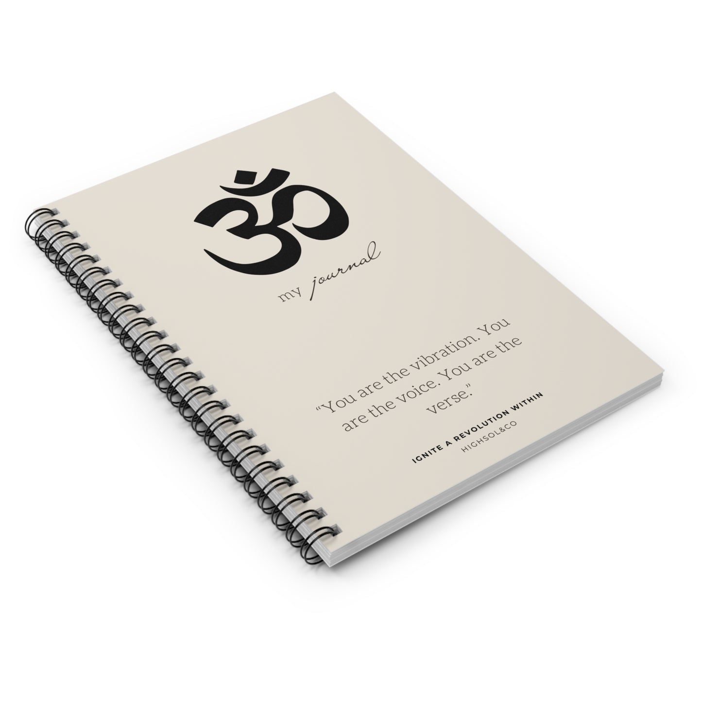 My Journal: The Om Edition - Affirmation Journal, Mindfulness Diary, Meditation Notebook, Inspirational Writing, Wellness Planner