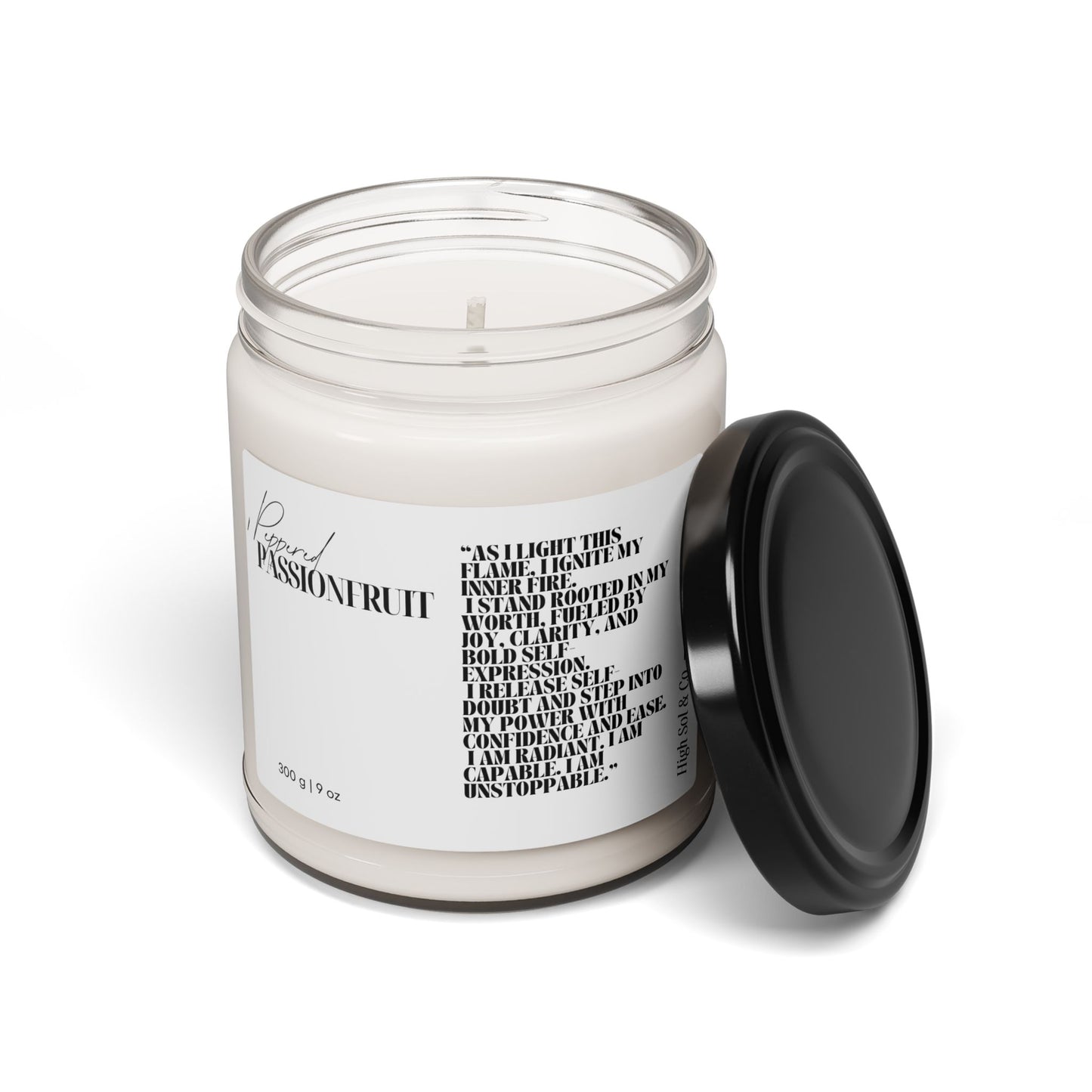 Peppered Passionfruit – Solar Fire Ritual Soy Candle 9oz