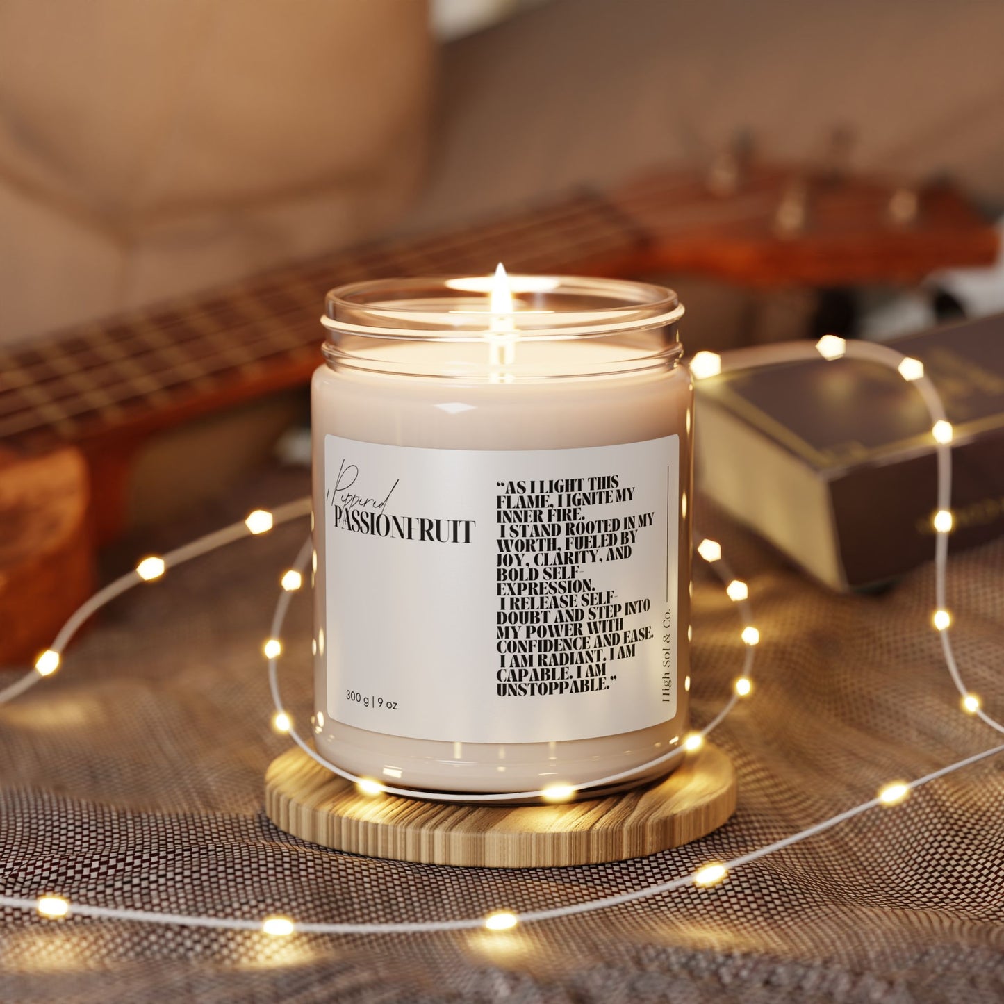 Peppered Passionfruit – Solar Fire Ritual Soy Candle 9oz