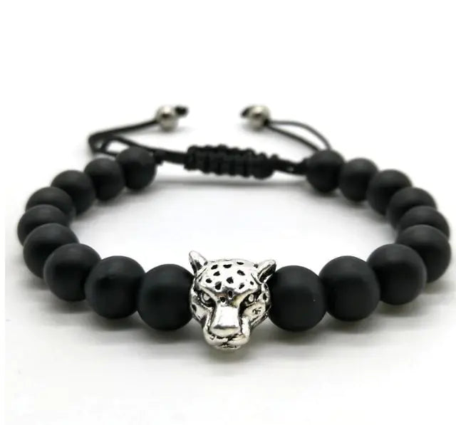 New Yoga Agate Buddha Bead Bracelet
