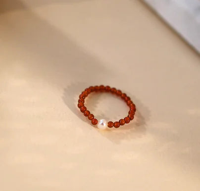 Red Agate String Jewelry for Men and Women