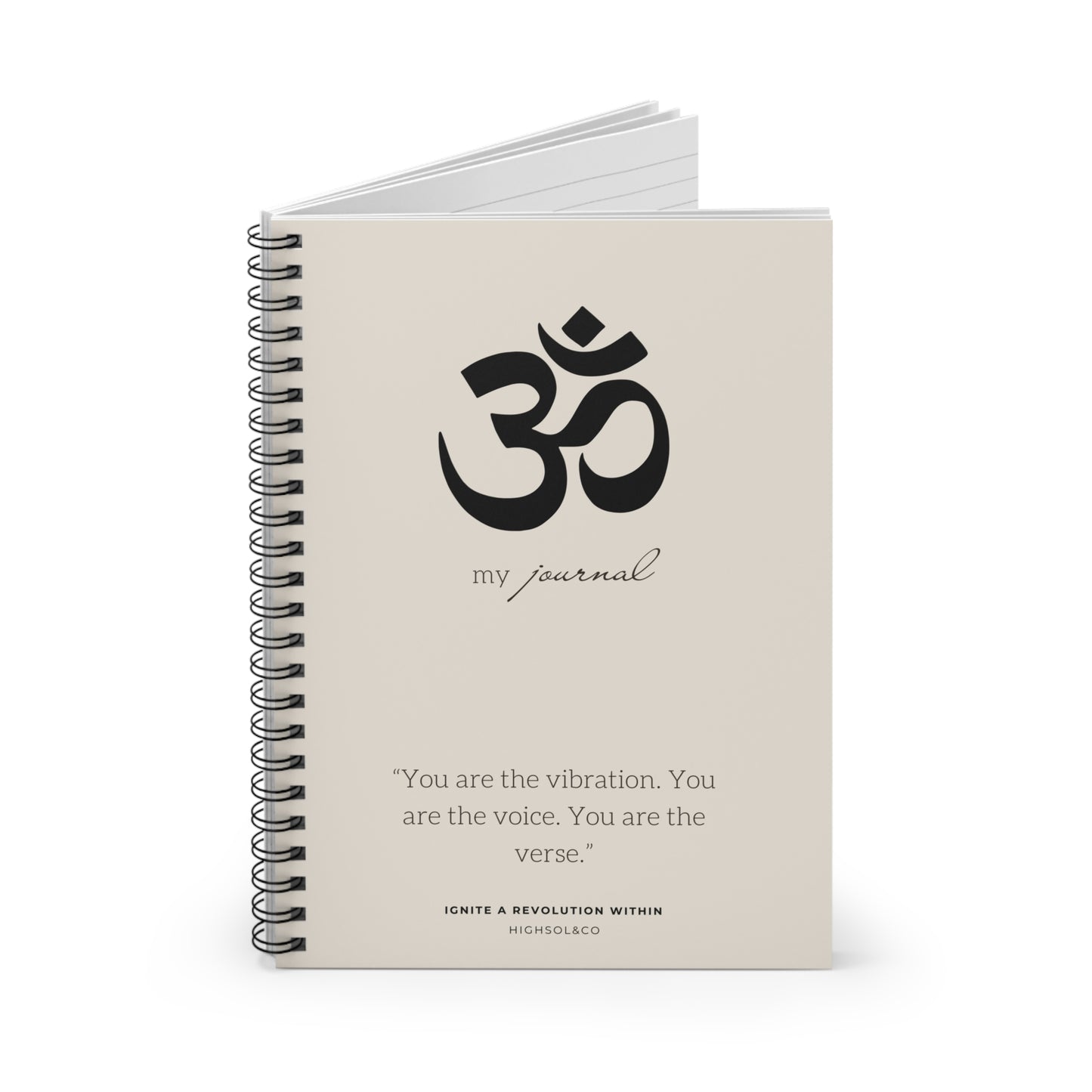 My Journal: The Om Edition - Affirmation Journal, Mindfulness Diary, Meditation Notebook, Inspirational Writing, Wellness Planner