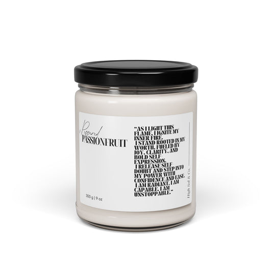 Peppered Passionfruit – Solar Fire Ritual Soy Candle 9oz