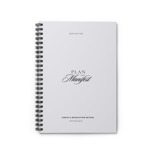 Plan and Manifest Spiral Journal — 2025 Edition