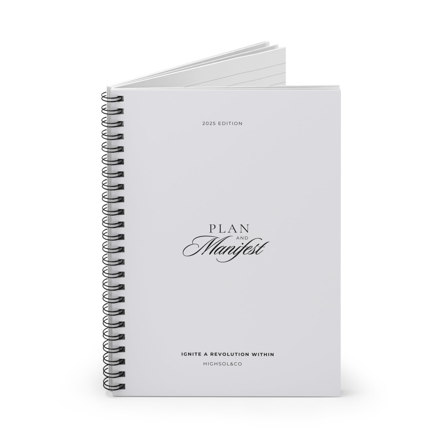 Plan and Manifest Spiral Journal — 2025 Edition