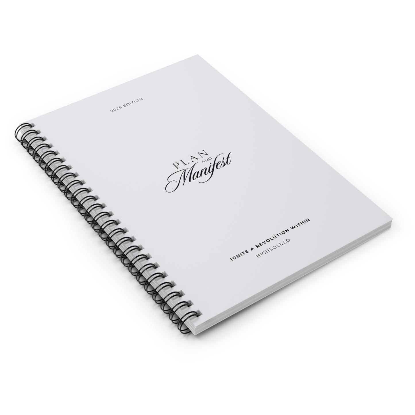 Plan and Manifest Spiral Journal — 2025 Edition